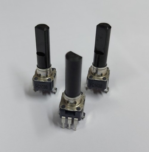 3 x 10k Linear 9mm Potentiometers
