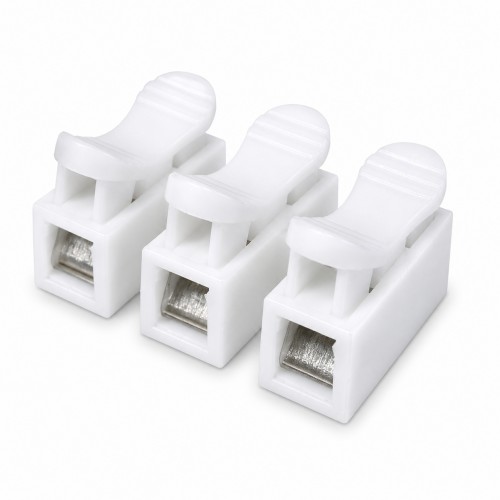 (image for) 10 x 3-way Spring Terminal Blocks