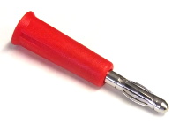 Red 4mm "Banana" Plug - Click Image to Close