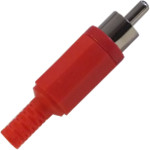 Red Phono Plug - Click Image to Close