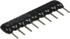 100K SIL Network - 8 commoned resistors