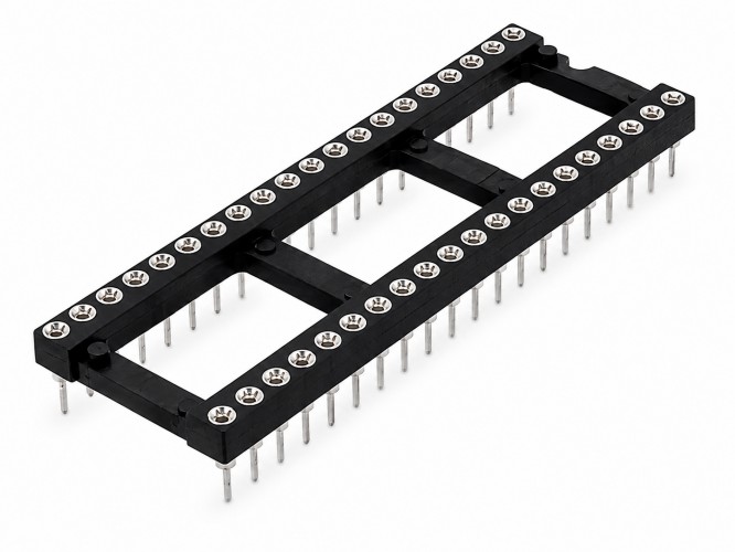 (image for) 40-Pin Turned-Pin DIL Socket
