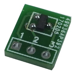 J201 JFET SMT on Adaptor Board V2