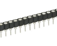 Turned Pin SIL Socket