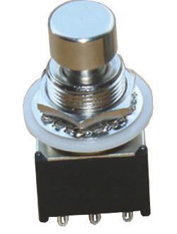 Mini 3PDT Latching Foot Switch