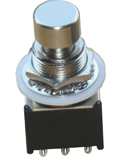 Mini 3PDT Latching Foot Switch - Click Image to Close