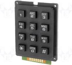 KB304 - 12-key keypad - Click Image to Close