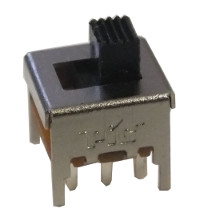 DPDT PCB slide switch - Click Image to Close