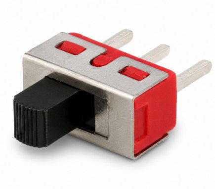 (image for) SPDT Centre OFF PCB slide switch