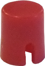Round Red Tact Switch Cap - Click Image to Close