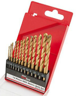 Draper 13pc HSS Metric Drill Set