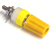 Yellow 4mm Terminal Binding Posts Cliff TP1 Series - Click Image to Close
